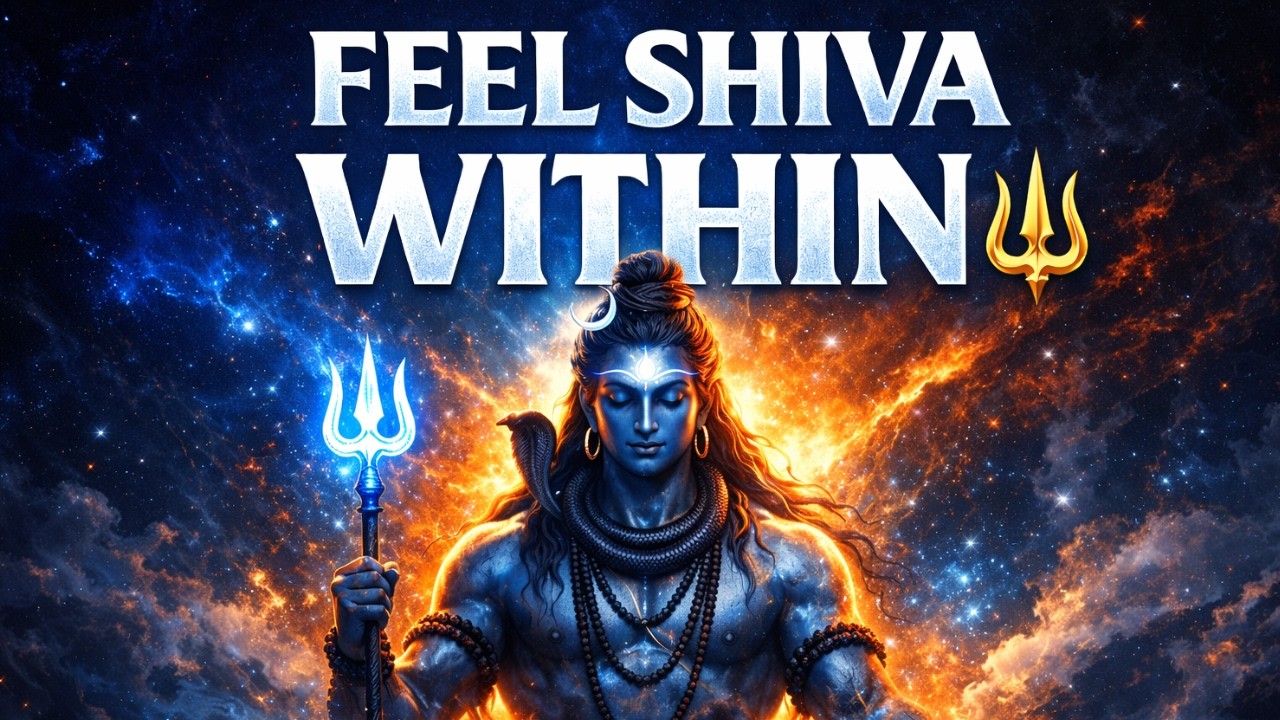 FEEL SHIVA WITHIN 🔱 Om Namah Shivaya 528Hz | Deep Peace & Protection (3H Meditation)