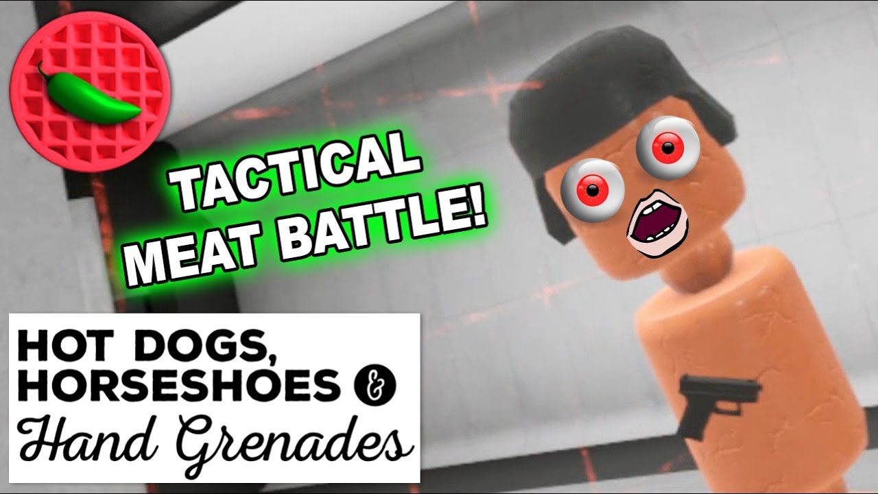 TACTICAL MEAT SHOWDOWN! Let's Play Hot dogs, Horseshoes & Hand