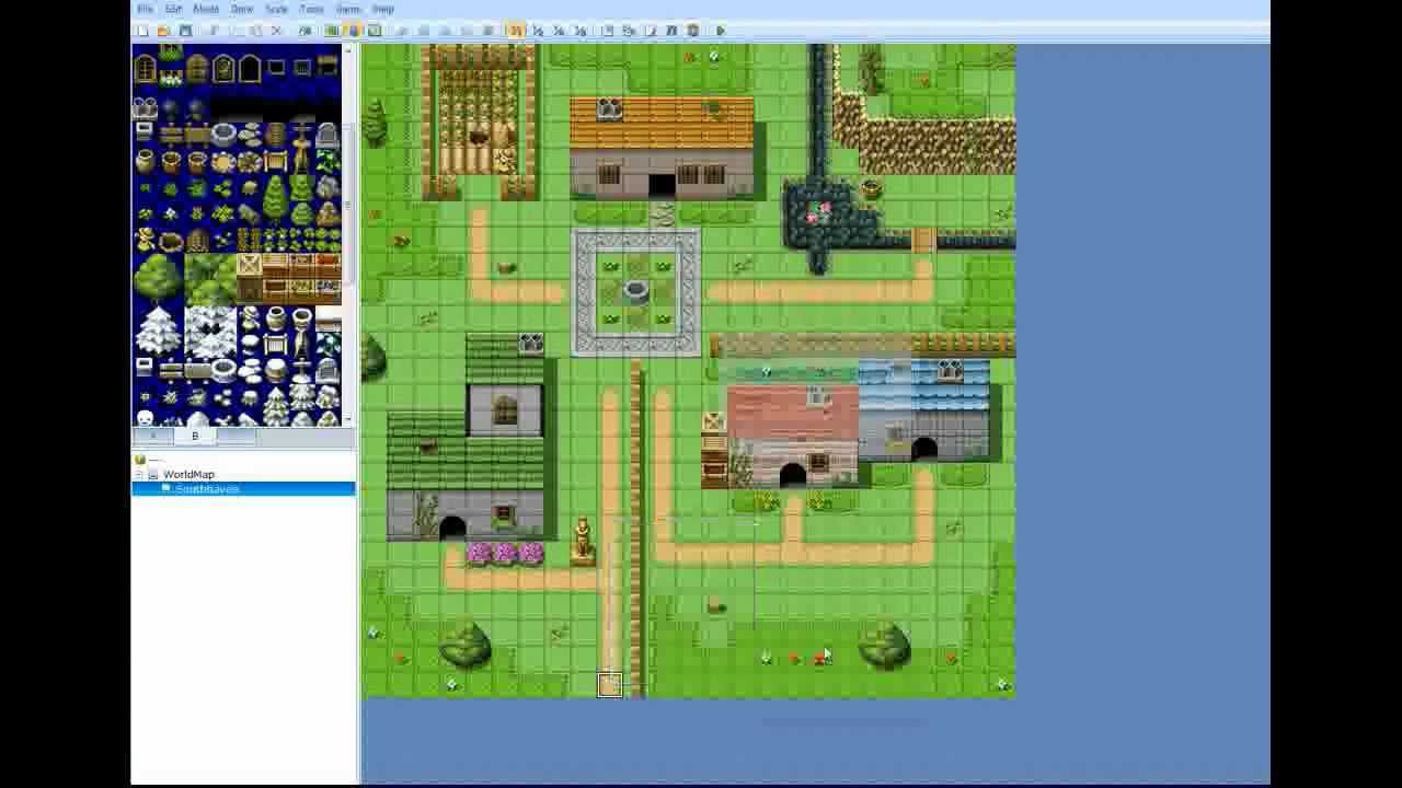 Rpg Maker VX Ace Tutorial - Deutsch/German Part 2 - 1 Stadt und Events ...