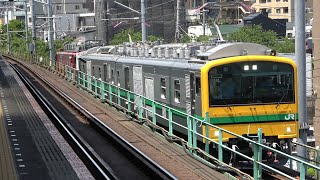 2021/05/10 JR East: Test Run of E493 Series OKu 01 Set with EF81 98 at Mikawashima & Tabata Depot