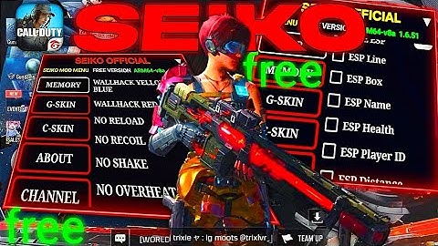 Codm Garena Mod Menu | Seiko Mods