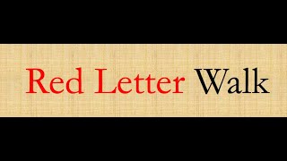 Red Letter Walk | Discipleship | Episode 001
