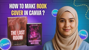 How to Design a Book Cover in Canva (Beginner Cover Design Tutorial) 2025 