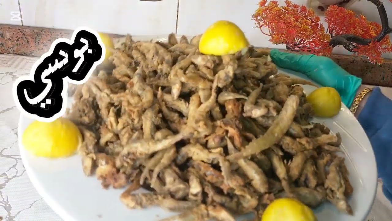 مقرمشات السمك طريقه عمل البساريا المقليه بالخلطه السريه