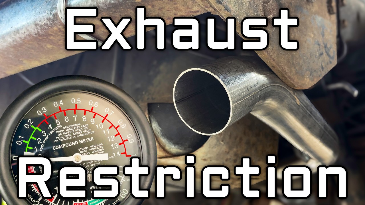How to Test for Exhaust Restriction - Easy Diagnose - YouTube