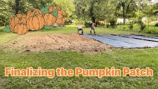 Finishing up the Pumpkin Patch 2023