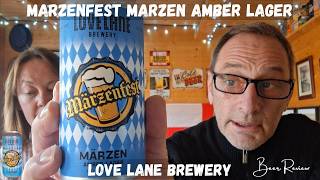 Märzanfest Marzen Amber Lager Home Bargains Beer Review Love Lane Brewery