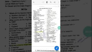 How to solve PPSC English Mock Test,soft paper marking,solving, sending as Pdf file on WHATSAPP,Urdu screenshot 1