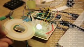 RGB LED with Ribbon Sensor