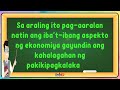 ARALING PANLIPUNAN 3 | KABUHAYAN AT PAKIKIPAGKALAKALAN NG SARILING REHIYON | QUARTER 4 | WEEK 5 & 6 Mp3 Song