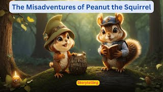 🐿️🌟 The Misadventures of Peanut the Squirrel: A Tale of Curiosity and Friendship 🌟🐿️