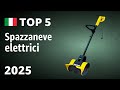 TOP—5. Migliori spazzaneve elettrici 2025