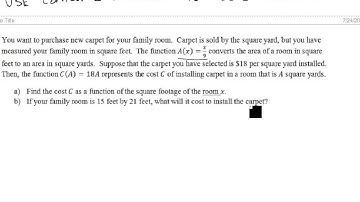 9 1 4 Use Composite Functions to Solve Problems