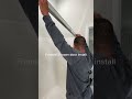 Framed Shower Door Installation | Glass Shower Door Installation | Glass Sliding Shower Door #shorts