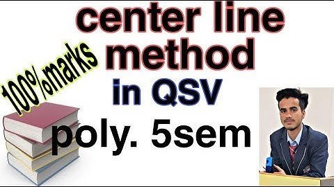 Center line method of Building estimation in Quantity survey
