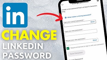 How To Change Password On LinkedIn | Change LinkedIn Password 2025
