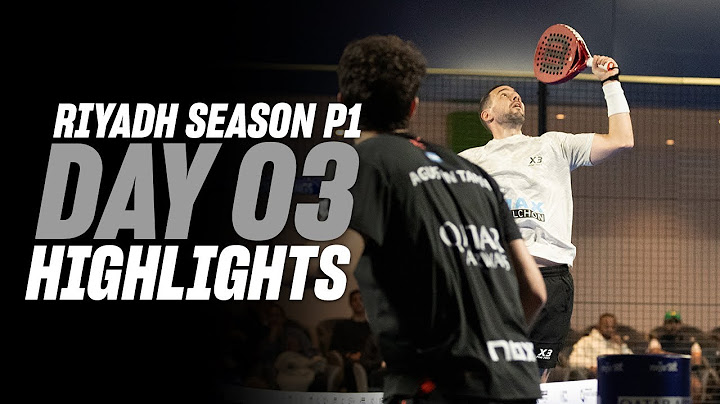 Riyadh Season Premier Padel P1 🇸🇦🎾 Day 3 – Round of 16 – Men’s Highlight