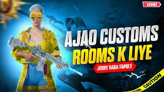 UC REWARD ROOMS WITH JERRY BABA LiVE l 300 & 660 UC LIVE CUSTOM ROOM PUBG MOBILE l THUSRDAY NIGHT screenshot 1
