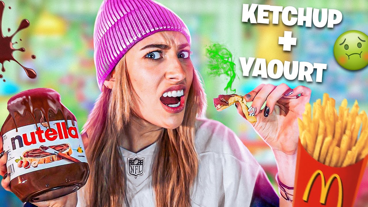 JE TESTE VOS PIRES MÉLANGES CULINAIRES (🧀+🍌=😍?)