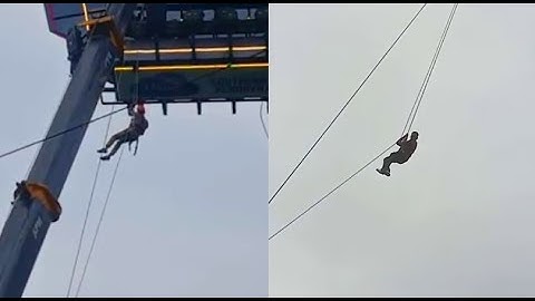 മൂന്നാറിൽ സ്കൈ ഡൈനിങ്ങിൽ കുടുങ്ങിയ വിനോദ സഞ്ചാരികളെ താഴെയെത്തിച്ചു | #munnar #skydining