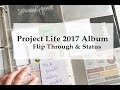 Project Life 2017 Flip Through and &amp; Status Update