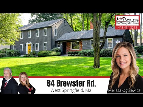 84 Brewster Rd., West Springfield, MA home video tour