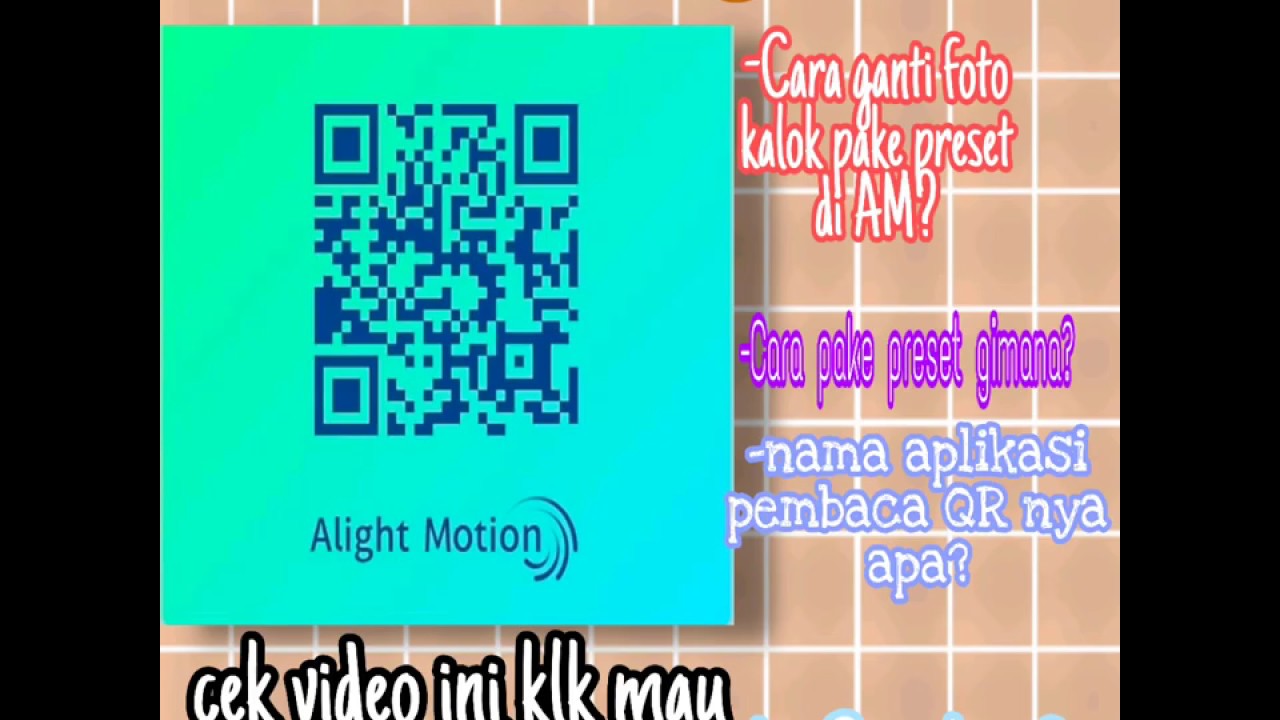 Cara pake preset di alight motion dan Cara ganti fotonya😍