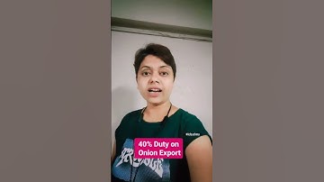 Onion Export I 40% Export Duty I Live Update I KDSushma