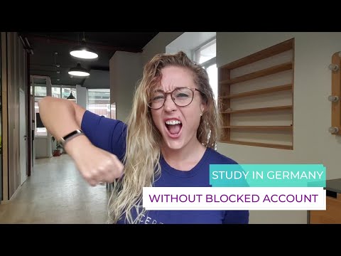 Study In Germany Without Blocked Account