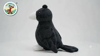 Chi-Chimpu Toys 37 Cm Crow Soft Toy #Plushtoys #stuffedanimal #teddybearstory  screenshot 3