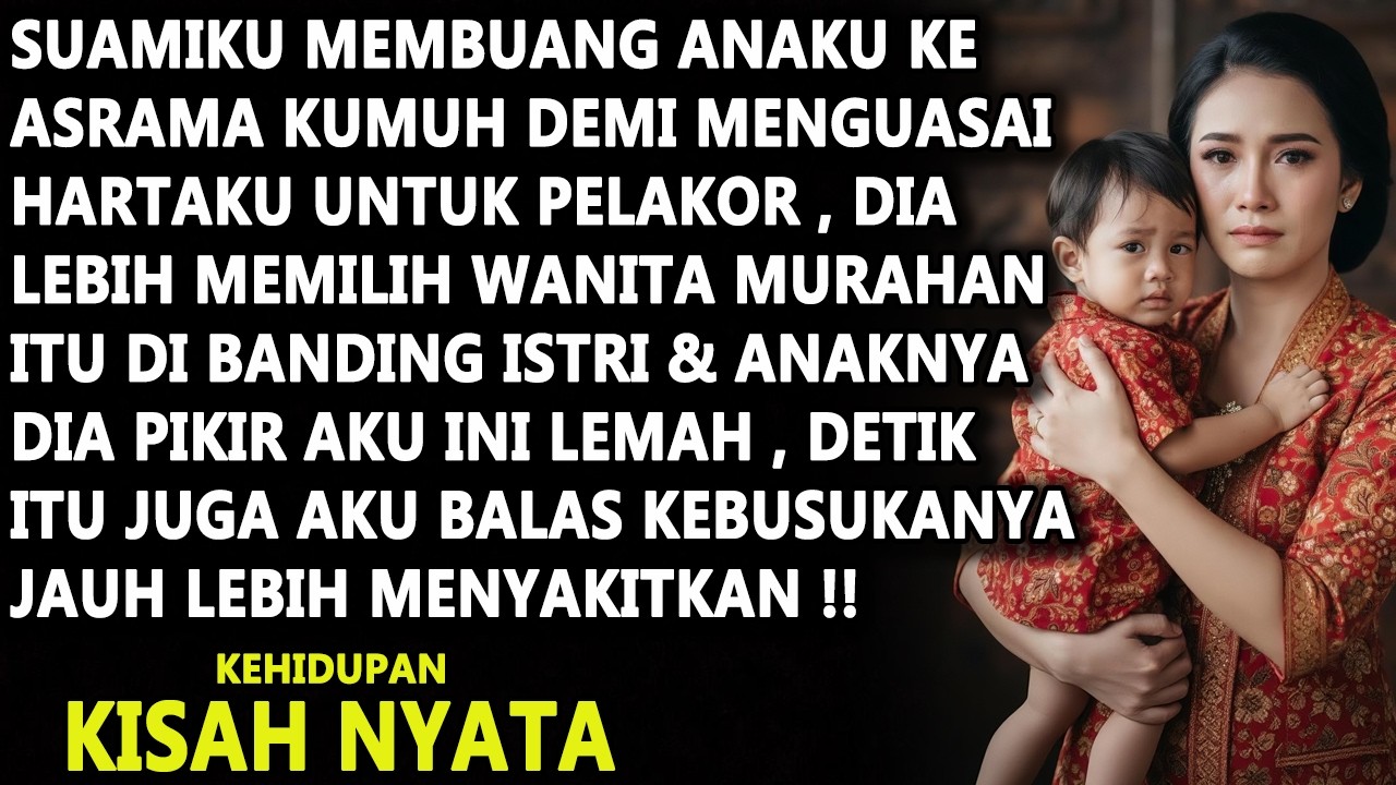 SUAMI TEGA BUANG ANAK KE ASRAMA KUMUH DEMI KUASAI HARTAKU UNTUK PELAKOR! KU BALAS LEBIH MENYAKITKAN!