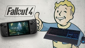 Fixing Steam Deck Mouse And Keyboard on Fallout 4!