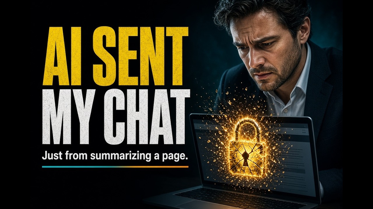 The Webpage That Stole a User's Chat Data