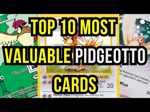 Top 10 Most Valuable Pidgeotto Cards! - YouTube