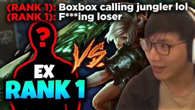 Emote spammer meets BoxBox Riven, Emote spammer meets BoxBox Riven, By  Boxbox
