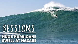 Hurricane Epsilon Brings Monstrous Waves To Nazaré | Sessions