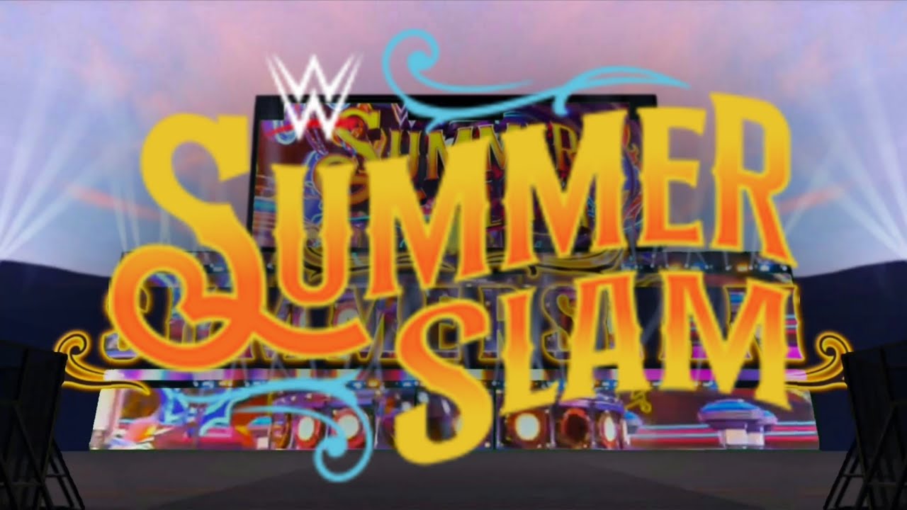 WWE 2022 SUMMERSLAM CUSTOM STAGE ANIMATION: by WWE STAGE 2022
