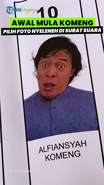 Cerita Komeng Soal Pasang Foto Nyeleneh di Surat Suara Pemilu DPD hingga Ditertawakan Petugas KPU