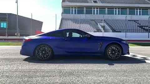 BMW M8 Competition Launch Control BEAST
