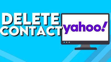 How To Delete Contact on Yahoo Mail