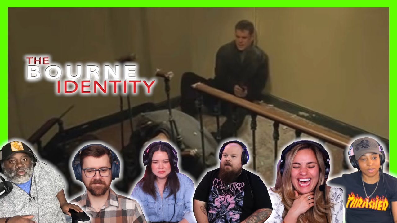 Best "JASON BOURNE BREAKS HIS FALL WITH ANOTHER BODY " Scene | THE BOURNE IDENTITY '02 | Reaction