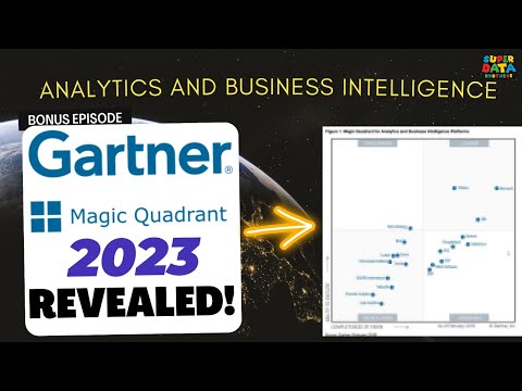 The 2023 Gartner Magic Quadrant for Business Intelligence revealed! #analytics #businessintelligence
