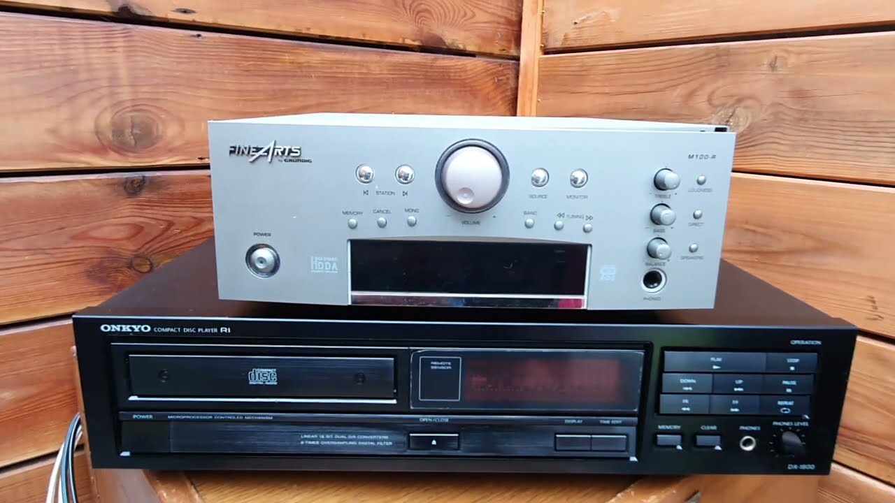 onkyo CDデッキ The Onkyo DX-1800 CD Player | Rediscovering Audiophile Excellence