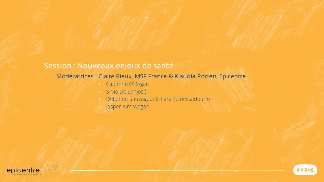 Session | Nouveaux enjeux de santé