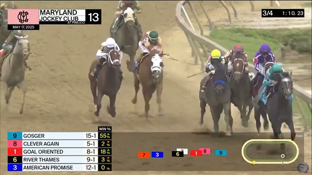 Preakness Recap: Journalism overcomes big trouble and nails Gosger with a determined stretch rally