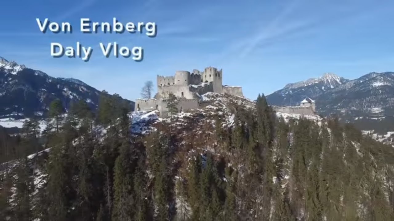 Burg Ehrenberg и вылет на дроне =Австрия=