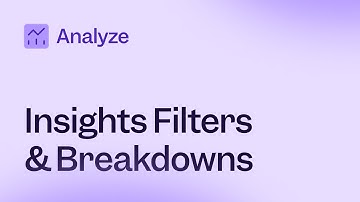 Learn to Use Mixpanel: Insights Filters and Breakdowns