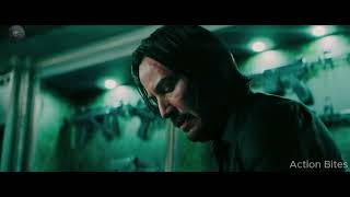 John Wick vs High Table army (Part 1)||John Wick 3||Action Bites