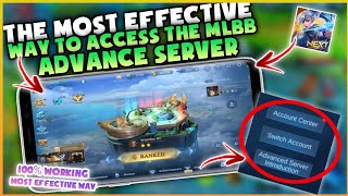 HOW TO ACCESS ADVANCE SERVER IN MOBILE LEGENDS || The Most Effective Way 2021