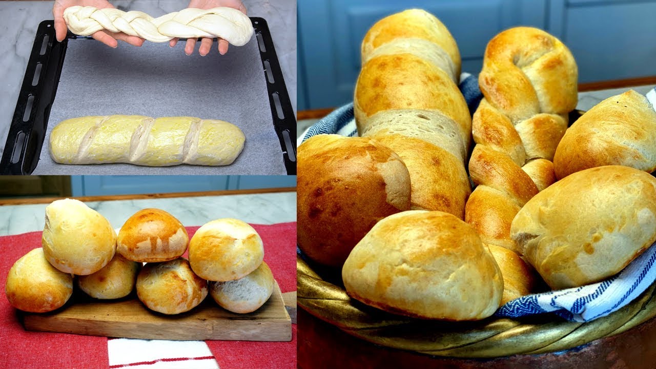 Pane e Panini in 1 ora Morbidi Impasto Unico How to Make Homemade Bread YouTube Pane e Panini in 1 ora Morbidi Impasto Unico How to Make Homemade Bread YouTube